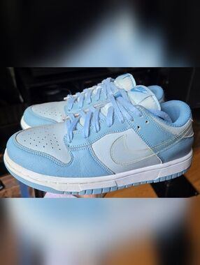 Sz 6 Women's NIKE DUNK LOW "Aura Clear" Casual Shoes